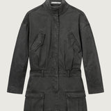 Gunther Cotton Drill Cargo Mini Dress