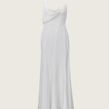 Ophelia Scarf Panelled Silk Gown