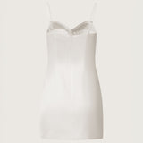 Margot Satin Bullet Bra Mini Dress