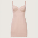 Margot Satin Bullet Bra Mini Dress