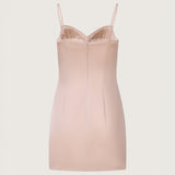 Margot Satin Bullet Bra Mini Dress