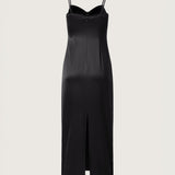 Margot Satin Bullet Bra Midi Dress