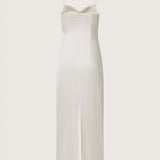 Margot Satin Bullet Bra Midi Dress