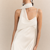 Xenia Silk Scarf Gown