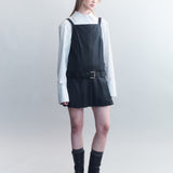 Dana Wool Check Mini Dress