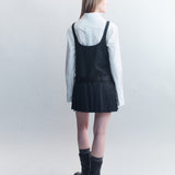 Dana Wool Check Mini Dress