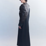 Danique Wool Check Coat