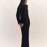 Isla Silk Plunge Gown