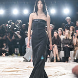 Preorder - Elsje Denim Mermaid Dress