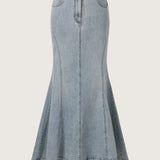 Elysia Denim Mermaid Skirt