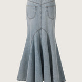 Elysia Denim Mermaid Skirt