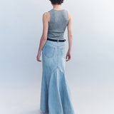 Elysia Denim Mermaid Skirt