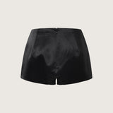 Ida Wool Silk Duchesse Shorts