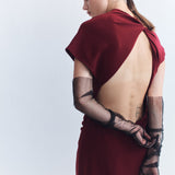 Elias Twist Back Gown