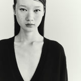 Elva V-Neck Wool Cashmere Sweater