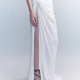 Preorder - Florens Silk Georgette Knot Skirt