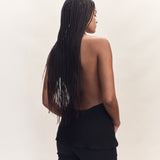 Lucienne Silk Halter Top