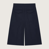 Gregor Double Pleat Wool Shorts