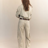 Preorder - Gunther Cotton Drill Cargo Jumpsuit