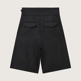 Gus Double Pleat Wool Shorts