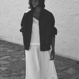 Calais Silk Cotton Lace Handkerchief Skirt