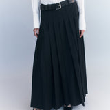 Heidi Pleated Kilt Maxi Skirt