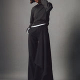 Henri Wool Apron Trouser