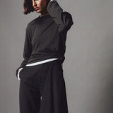 Henri Wool Apron Trouser