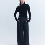 Horst Asymmetric Wool Pants