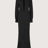 Isla Silk Plunge Gown