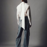 Jacques Tie Back Poplin Shirt