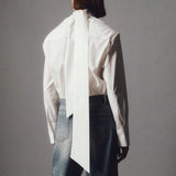 Jacques Tie Back Poplin Shirt