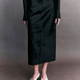 Preorder - Jeanne Pony Hair Midi Skirt