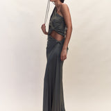 Thalia One Shoulder Jersey Top