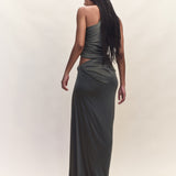 Thalia One Shoulder Jersey Top
