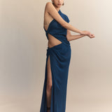 Preorder - Florens Silk Georgette Knot Skirt