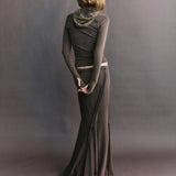 Lucien Panelled Jersey Skirt