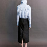 Preorder - Jeanne Pony Hair Midi Skirt