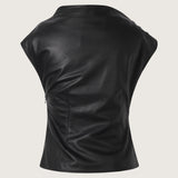 Marike Leather Top
