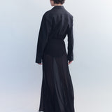 Matija Silk Panelled Skirt