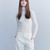 Merle High Neck Merino Top