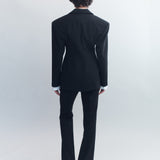 Milena Scuba Wool Blazer