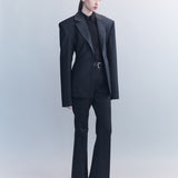 Milena Scuba Wool Blazer