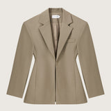 Milena Scuba Wool Blazer