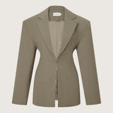 Milena Scuba Wool Blazer