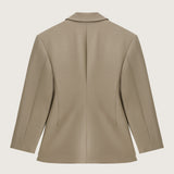 Milena Scuba Wool Blazer