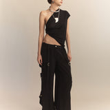 Preorder - Eros Pima Cotton One Shoulder Top