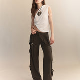 Preorder - Eros Pima Cotton One Shoulder Top