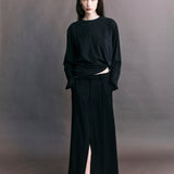 Elena Pima Cotton Long Sleeve Top