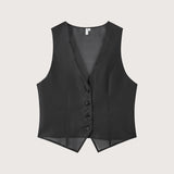Sabine Silk Organza Vest